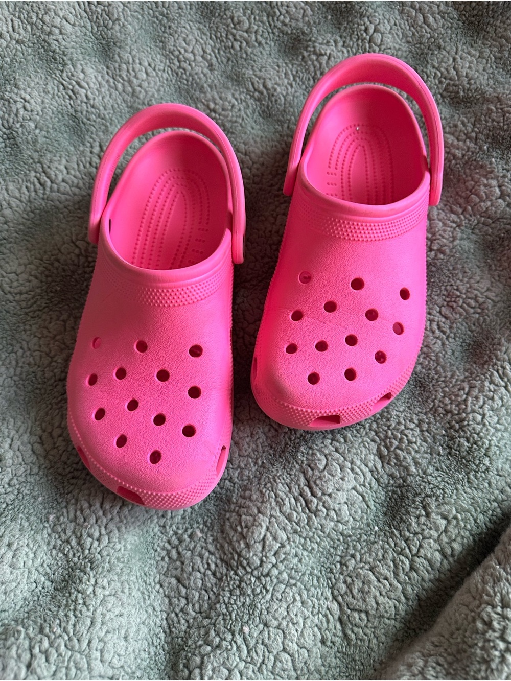 Women’s Pink Crocs Sandals - Bright Pink